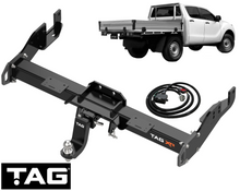 TAG EXTREME RECOVERY (XR) TOW BAR & WIRING KIT FOR MAZDA BT-50 B19 RZ4E-TC 1.9 2.0L I4 TRAYBACK ONLY