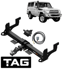TAG EXTREME RECOVERY (XR) TOW BAR & WIRING KIT TO SUIT TOYOTA LANDCRUISER VDJ78R 1VD-FTV 4.5L V8