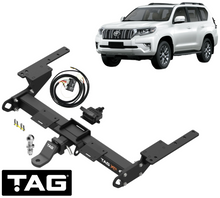 TAG EXTREME RECOVERY (XR) TOW BAR & WIRING KIT TO SUIT TOYOTA PRADO GRJ150R 1GR-FE 4.0L V6