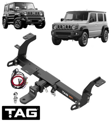TAG EXTREME RECOVERY TOW BAR & WIRING KIT TO SUIT SUZUKI JIMNY JB64W R06A-T TURBO 0.7L I3