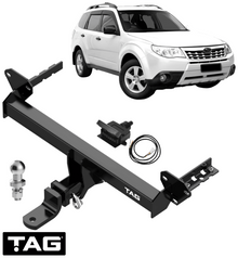 TAG HEAVY DUTY TOW BAR & WIRING KIT FOR SUBARU FORESTER SH EJ253 FB25 EJ255 EE20Z EE20 2.0L 2.5L F4