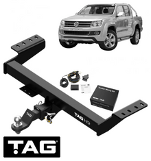TAG HEAVY DUTY 1-PIECE DESIGN TOW BAR & BRINK WIRING KIT FOR VOLKSWAGEN AMAROK NF DXKB 2.0L I4 CAB