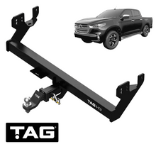 TAG HEAVY DUTY 1-PIECE DESIGN TOW BAR TO SUIT MAZDA BT-50 B19 B30 RZ4E-TC 4JJ3-TCX 1.9L 2.0L 3.0L I4