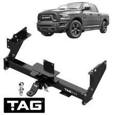 TAG HEAVY DUTY 3-PIECE DESIGN TOW BAR TO SUIT DODGE RAM 1500 EZH 5.7L V8 UTE ONLY