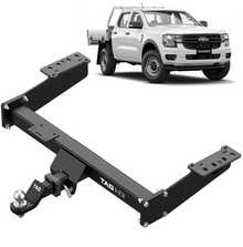 TAG HEAVY DUTY 3-PIECE DESIGN TOW BAR FOR FORD RANGER PY T6.2 BF2S 3.0L V6 EXTENDED TRAYBACK ONLY