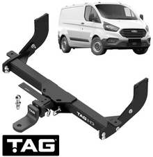 TAG HEAVY DUTY 3-PIECE DESIGN TOW BAR TO SUIT FORD TRANSIT CUSTOM VN BCFB BLFB CYF4 YMF6 2.0L 2.2 I4