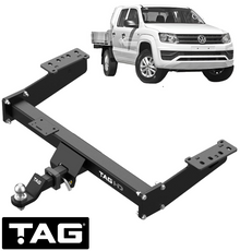 TAG HEAVY DUTY 3-PIECE DESIGN TOW BAR FOR VOLKSWAGEN AMAROK NF DXKA 2.3L I4 EXTENDED TRAYTBACK ONLY