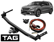 TAG HEAVY DUTY 3-PIECE DESIGN TOW BAR & UNIVERSAL WIRING KIT TO SUIT KIA CARNIVAL KA KA4 G6DT 3.5 V6
