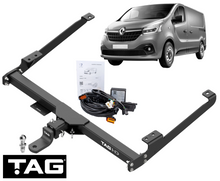 HD 3-PIECE DESIGN TOW BAR & WIRING KIT FOR RENAULT TRAFIC X82 M9R.710 R9M.408 R9M.450 1.6 2.0 I4 FWD