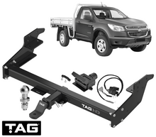 HD EXTENDED 3-PIECE DESIGN TOW BAR & WIRING KIT FOR ISUZU D-MAX TFR 4JJ1-TC 3.0 I4 TO 07/20 TRAYBACK