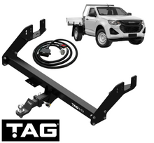 HD EXTENDED 3-PIECE TOW BAR & WIRING KIT FOR MAZDA BT-50 B19 B30 4JJ3-TCX RZ4E-TC 1.9L 2.0 3.0 I4