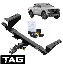 TAG HEAVY DUTY TOW BAR & WIRING KIT TO SUIT VOLKSWAGEN AMAROK NF DXVA DXKB DXKA 2.0 2.3 I4 STYLESIDE
