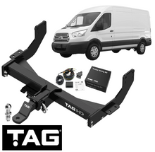 TAG HEAVY DUTY TOW BAR & BRINK WIRING KIT TO SUIT FORD TRANSIT VM VO CVR5 CVRC CV24 CYFD 2.2L I4