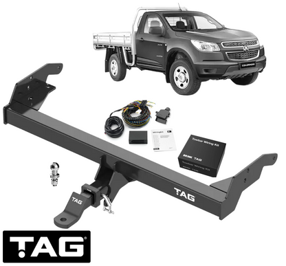HEAVY DUTY TOW BAR & BRINK WIRING KIT FOR HOLDEN COLORADO RG LWH LVN LWN 2.5 2.8 I4 CAB CHASSIS ONLY