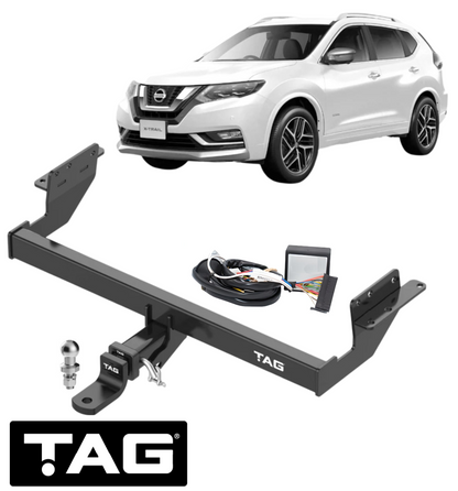 TAG HEAVY DUTY TOW BAR & DIGITAL WIRING KIT TO SUIT NISSAN X-TRAIL T32 R9M M9R 1.6L 2.0L I4