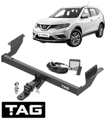 TAG HEAVY DUTY TOW BAR & DIGITAL WIRING KIT FOR NISSAN X-TRAIL T32 QR25DE MR20DD MR20DE 2.0L 2.5L I4