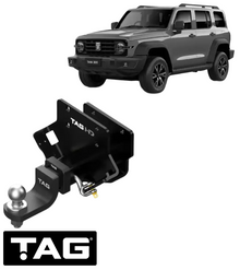 TAG HEAVY DUTY TOW BAR TO SUIT GWM TANK 300 P01 E20NA GW4E20CB GW4C20NT TURBO 2.0L I4 FROM 10/2022