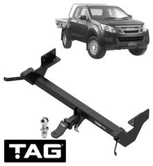 TAG HEAVY DUTY TOW BAR FOR ISUZU D-MAX TFR TFS TF 4JJ1-TC 4JJ1-TCX 3.0 I4 TILL 07/2020