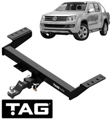 TAG HEAVY DUTY 1-PIECE DESIGN TOW BAR TO SUIT VOLKSWAGEN AMAROK NF DXWA 3.0L V6 CAB CHASSIS ONLY