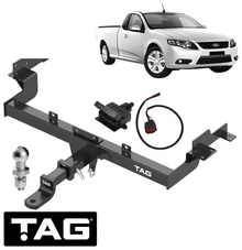 TAG HEAVY DUTY TOW BAR & WIRING KIT TO SUIT FORD FALCON AU MPFI SOHC VCT 4.0L I6 STYLESIDE ONLY
