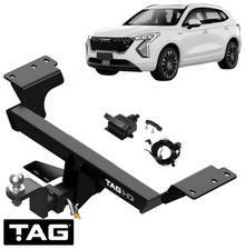 TAG HEAVY DUTY TOW BAR & WIRING KIT TO SUIT HAVAL JOLION GW4B15 TURBO 1.5L I4 HEV ONLY