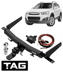 TAG HEAVY DUTY TOW BAR & UNIVERSAL WIRING KIT TO SUIT HOLDEN CAPTIVA CG SIDI LF1 LFW 3.0L V6