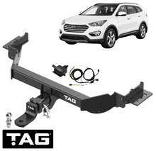 TAG HEAVY DUTY TOW BAR & WIRING KIT TO SUIT HYUNDAI SANTA FE DM G6DF 3.3L V6