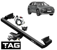 TAG HEAVY DUTY TOW BAR & WIRING KIT TO SUIT HYUNDAI TUCSON NX G4NL G4FT G4FP D4FE D4HD 1.6L 2.0L I4