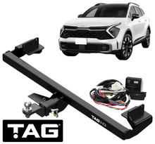 TAG HEAVY DUTY TOW BAR & WIRING KIT TO SUIT KIA SPORTAGE NQ NQ5 G4NL G4FP D4HD 1.6L 2.0L I4