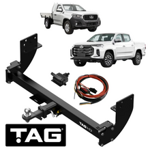 TAG HEAVY DUTY TOW BAR & UNIVERSAL WIRING KIT TO SUIT LDV T60 SK SC20M163Q5 2.0L I4 FROM 07/2017