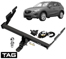 TAG HEAVY DUTY TOW BAR & WIRING KIT TO SUIT MAZDA CX-5 KF PY PE-VPS PY-VPS TURBO 2.0L 2.5L I4