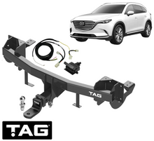 TAG HEAVY DUTY TOW BAR & WIRING KIT TO SUIT MAZDA CX-9 TB CA CAY1 CAY5 CAY6 3.7L V6