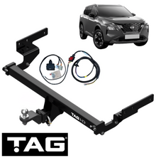 TAG HEAVY DUTY TOW BAR & WIRING KIT TO SUIT NISSAN X-TRAIL T33 KR15DDT TURBO 1.5L I3