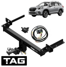 TAG HEAVY DUTY TOW BAR & WIRING KIT TO SUIT SUBARU FORESTER SK FB20X FB20A 2.0L F4 FROM 04/2018