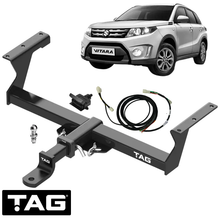TAG HEAVY DUTY TOW BAR & WIRING KIT FOR SUZUKI GRAND VITARA JT TD TE M16A J20A J24B 1.6L 2.0 2.4 I4