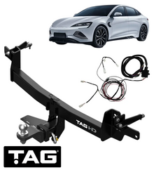 TAG HEAVY DUTY TOW BAR & WIRING KIT TO SUIT BYD SEAL TZ200XYC TZ200XYL YS210XYA ELEC