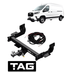TAG HEAVY DUTY TOW BAR & WIRING KIT TO SUIT LDV DELIVER 9 SV63B SV63D SC20M SC20M150Q5 SC20M177Q6 Twin Turbo Diesel 2.0L I4