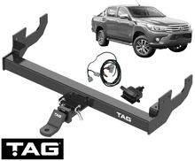 HD 1-PC TOW BAR & WIRING KIT FOR TOYOTA HILUX WORKMATE TGN16R 2TR-FE 2.7L I4 CAB & STYLESIDE TO 7/08