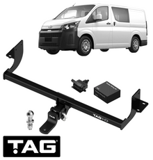 TAG HEAVY DUTY TOW BAR & WIRING KIT TO SUIT TOYOTA HIACE GRH320R GRH322R 7GR-FKS 3.5 V6 FROM 06/2019