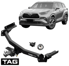 TAG HD TOW BAR & WIRING KIT FOR TOYOTA KLUGER AXUH78R TXUA70R TXUA75R A25A-FXS T24A-FTS 2.4L 2.5L I4