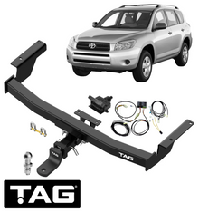 TAG HEAVY DUTY TOW BAR & WIRING KIT TO SUIT TOYOTA RAV4 GSA33R 2GR-FE 3.5L V6