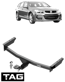 TAG STANDARD DUTY TOW BAR TO SUIT HOLDEN COMMODORE VE VF SIDI LF1 LFW LFX LLT 3.0L 3.6 V6 WAGON ONLY
