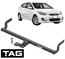 TAG STANDARD DUTY TOW BAR TO SUIT HYUNDAI ACCENT RB G4LC G4FD G4FC D4FB 1.4L 1.6L I4 HATCHBACK ONLY