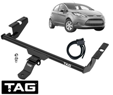 TAG STD DUTY TOW BAR & UNIVERSAL WIRING KIT TO SUIT FORD FIESTA WT HXJA HXJB TSJA HHJC 1.6L I4 SEDAN