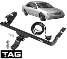 TAG STANDARD DUTY TOW BAR & WIRING KIT TO SUIT FORD FALCON AU MPFI SOHC 4.0 I6 09/1998 ON SEDAN ONLY