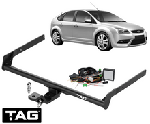 TAG STANDARD DUTY TOW BAR & WIRING KIT TO SUIT FORD FOCUS LW MGDA PNDA 1.6L 2.0L I4 HATCHBACK ONLY