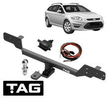 TAG STANDARD DUTY TOW BAR & UNIVERSAL WIRING KIT TO SUIT FORD MONDEO MB MC UFBB D4204T7 2.0 I4 WAGON
