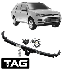 TAG STANDARD DUTY TOW BAR & WIRING KIT TO SUIT FORD TERRITORY SX SY SZ BARRA 182 190 195 245T 4.0 I6