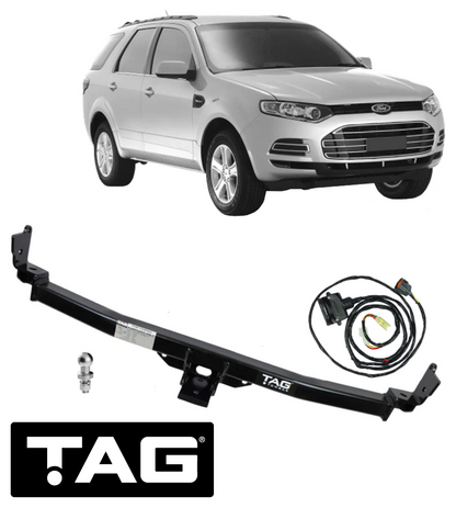 TAG STANDARD DUTY TOW BAR & WIRING KIT TO SUIT FORD TERRITORY SZ 276DT TURBO DIESEL 2.7L V6