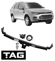 TAG STANDARD DUTY TOW BAR & WIRING KIT TO SUIT FORD TERRITORY SZ 276DT TURBO DIESEL 2.7L V6